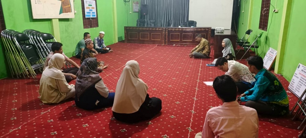 RAPAT PEMBENTUKAN PANITIA PENERIMAAN APARAT DESA